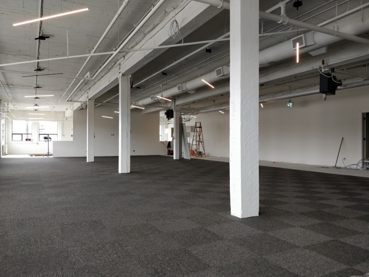 Finished Burquitlam strata meeting-room renovation near Lougheed Mall