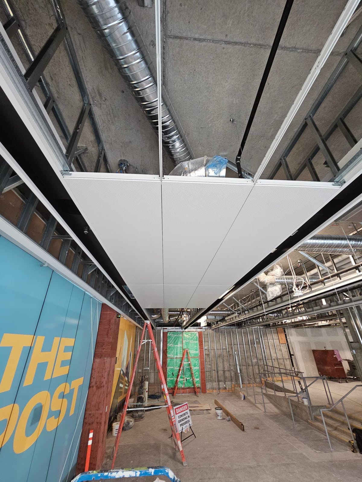 The Post, Vancouver Celebration grid install